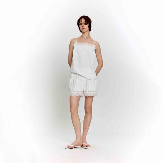 拼接蕾丝短裤 商品图0