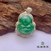 派瑞翡翠 翡翠佛 糯种 绿色 商品缩略图0