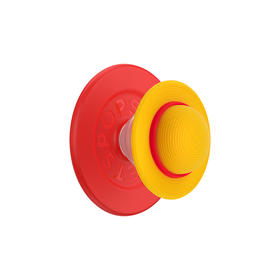 【奇航之心】草帽的誓言·MagSafe圆啪嗒 泡泡骚 x ONE PIECE MAGSAFE磁吸手机气囊支架 Round圆啪嗒系列 黄色 异形