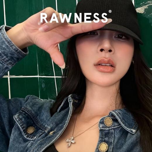 Rawness/契健 星芒梯形钻/花瓣马眼钻 十字项链 商品图8