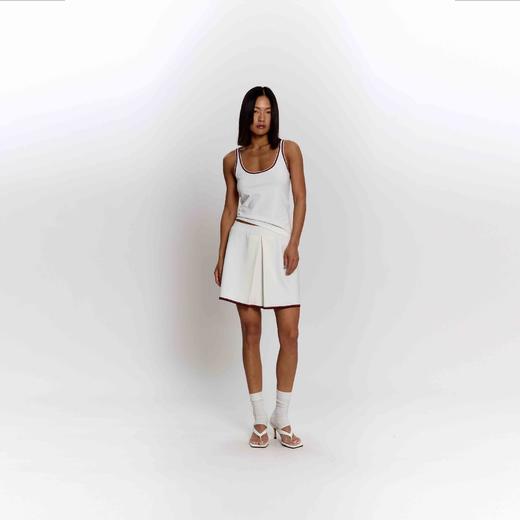 针织撞色边背心 商品图1