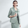 EITIE爱特爱夏季新款气质干练修身薄款七分袖收腰西装外套27803507 商品缩略图2