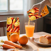 【特惠】植物主义鲜橙胡萝卜汁100%果蔬汁210ml*12 商品缩略图2