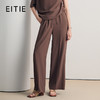 EITIE爱特爱轻松百搭松紧腰显瘦直筒通勤休闲裤2026夏季新款8605304 商品缩略图1