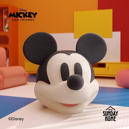Sunday home 米奇头沙发 迪士尼米奇头单人布艺沙发潮流家居客厅卧室创意摆件 商品图3