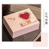轻奢玫瑰花首饰书型浪漫礼品盒 商品缩略图2
