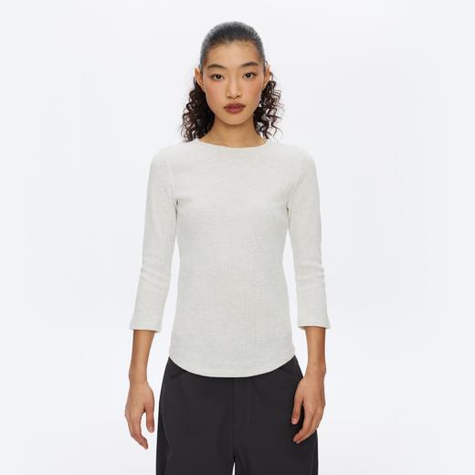 Oneup华夫格七分袖 商品图1