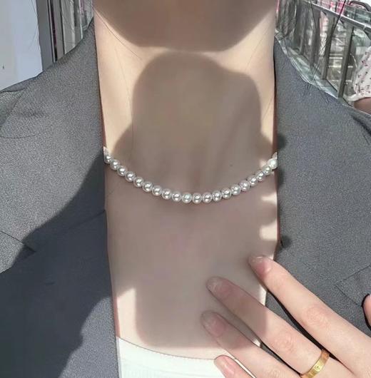 6.5—7MM天然淡水珠项链 商品图0