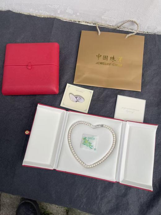 6.5—7MM天然淡水珠项链 商品图1