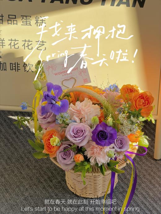 拥抱春天 · 花篮 商品图0