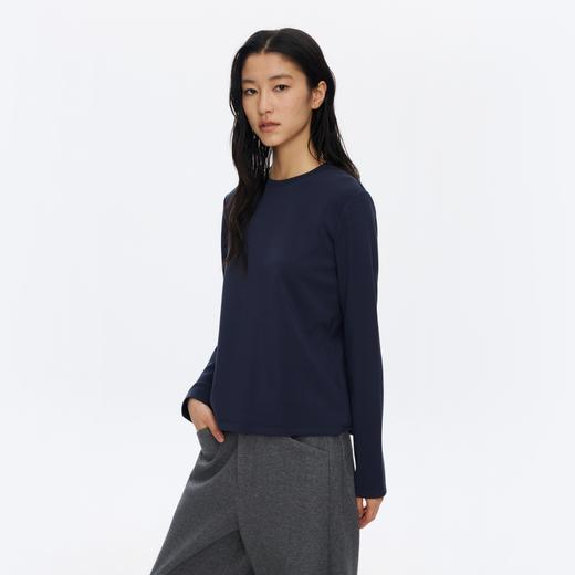 Oneup莫代尔冰丝长袖T恤 商品图3