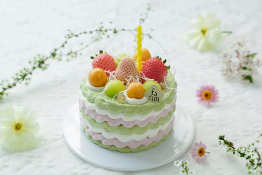 春日油画蛋糕（蜜瓜草莓口味） 商品图1