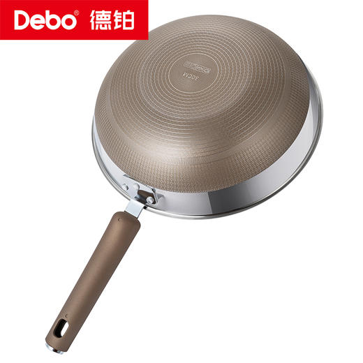 Debo德铂-德宁格拉齐奥乔治炒锅 健康有钛防粘耐磨（配玻璃锅盖） 商品图8