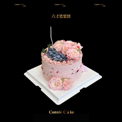 折射泡泡 蓝莓 女士生日蛋糕 商品图4