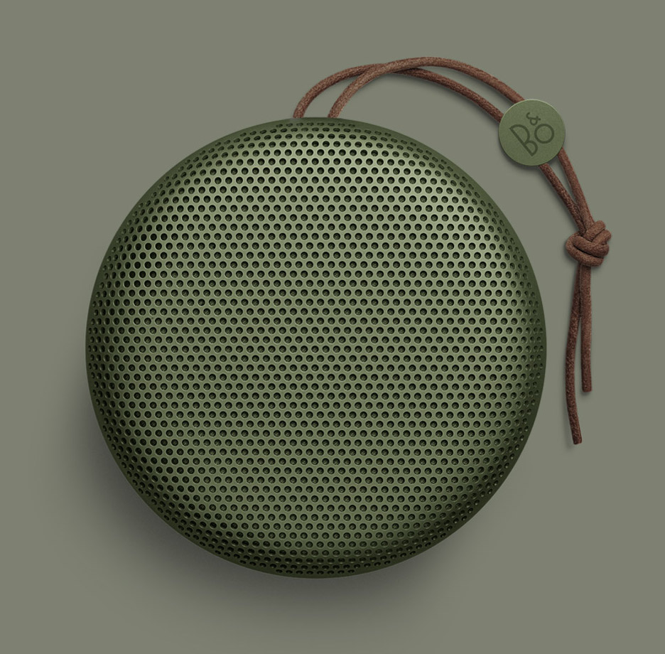 【苔藓绿限量色】 经典 B&O  BeoPlay A1 便携式HIFI蓝牙音响 小体积 好声音 APP连接