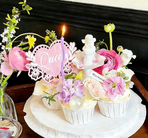 3.8-女神节鲜花纸杯蛋糕 商品图2