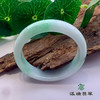 派瑞翡翠 翡翠手镯 糯种 绿色 飘花 商品缩略图0
