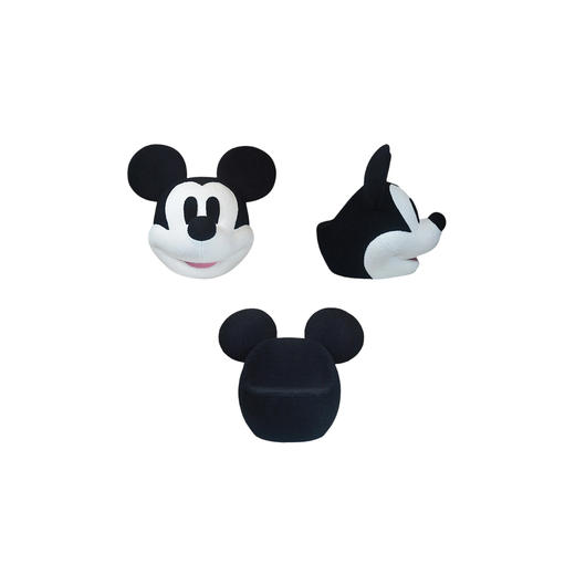 Sunday home 米奇头沙发 迪士尼米奇头单人布艺沙发潮流家居客厅卧室创意摆件 商品图0