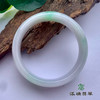 派瑞翡翠 翡翠手镯 糯种 绿色 飘花 商品缩略图1