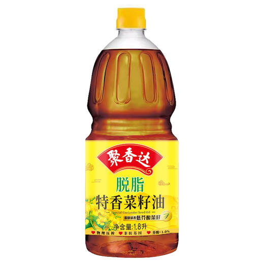 【严选】荆楚粮油 湖北襄阳元大非转基因聚香达脱脂特香菜籽油1.8L（厂家直发） 商品图4