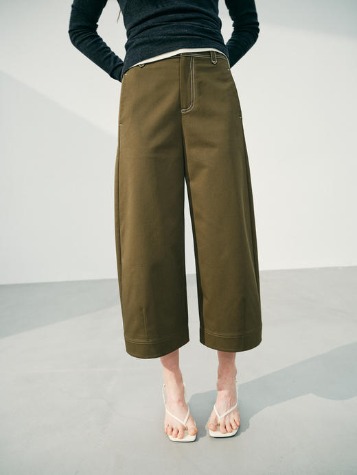 7分弯刀裤 商品图4