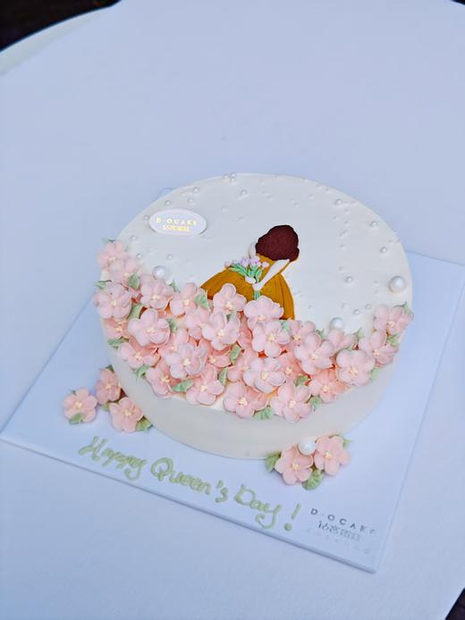 女神“背影少女”图片为2磅样式参考，奶油原色，纯白底托（提前5小时预定) 商品图2