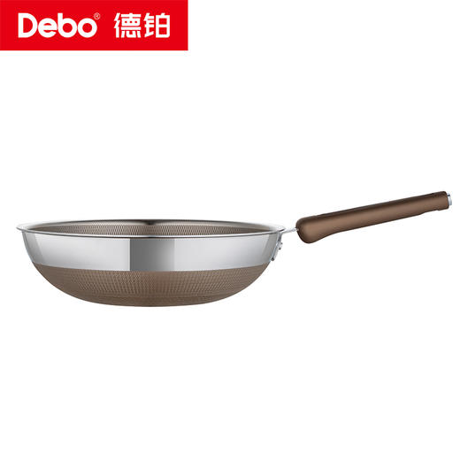 Debo德铂-德宁格拉齐奥乔治炒锅 健康有钛防粘耐磨（配玻璃锅盖） 商品图11