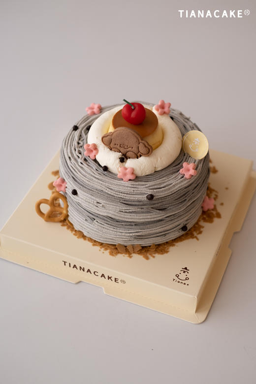 芝“马”驾到 【黑芝麻流心蛋糕】 商品图3