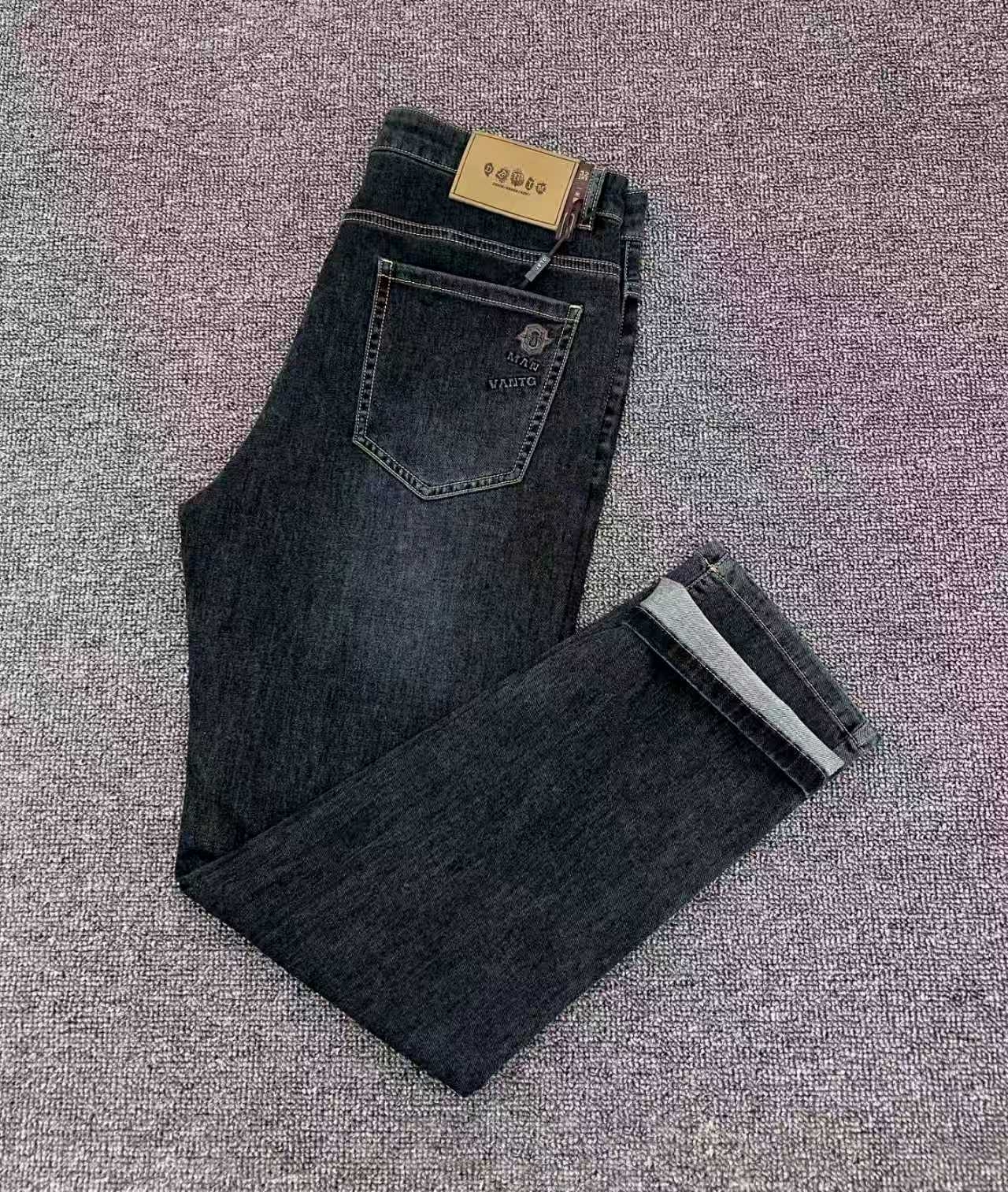 男装26春夏新品牛仔直筒长裤2219-K1508