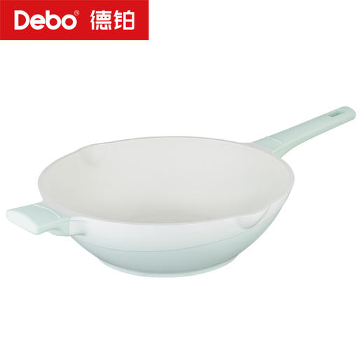 Debo德铂-罗莎妮奶锅 费利昂煎炒锅 卡姆洛炒锅 陶瓷0氟涂层 净享丝滑钛不粘（配玻璃锅盖） 商品图9