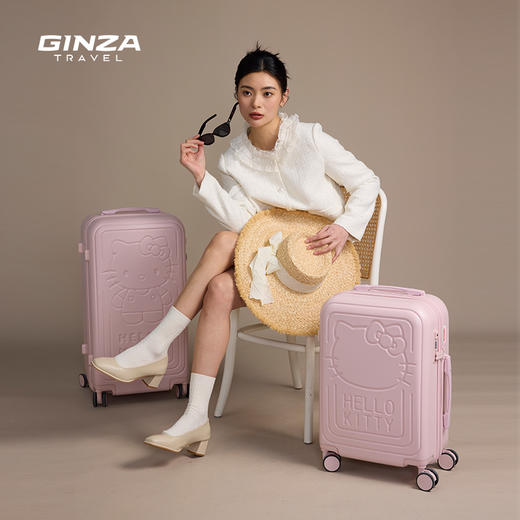 银座 x HelloKitty联名大容量3/7分Trunk拉链箱6730系列 商品图3