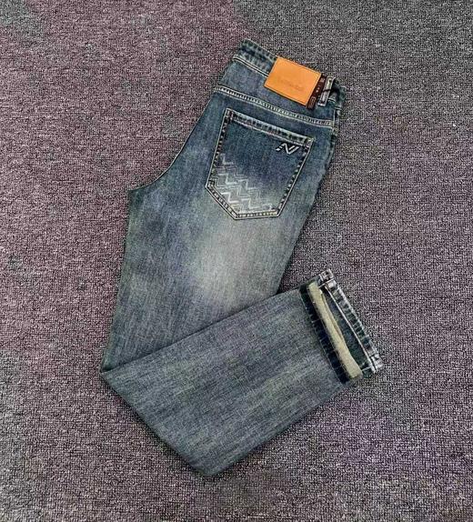 男装26春夏新品牛仔直筒长裤2219-K1509 商品图2