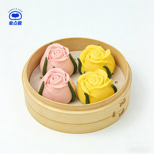 一朵玫瑰花馒头 商品图0