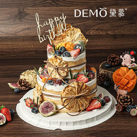 鲜果秘境（mini双层）·水果奶油裸蛋糕蛋糕|Fruit Wonderland