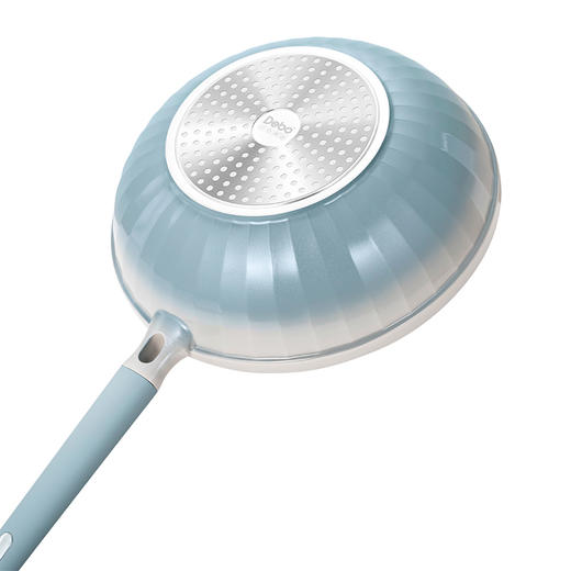 Debo德铂-埃菲尔炒锅 天然有“钛”不粘（配玻璃锅盖、硅胶铲） 商品图11