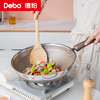Debo德铂-德宁格拉齐奥乔治炒锅 健康有钛防粘耐磨（配玻璃锅盖） 商品缩略图5