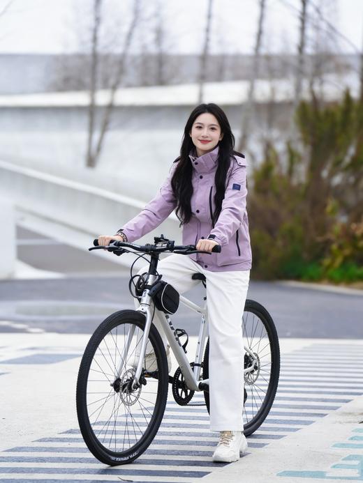 现货秒发 臣禾	【莫奈紫外套】小个子连帽休闲冲锋衣	JZ251010475 商品图2