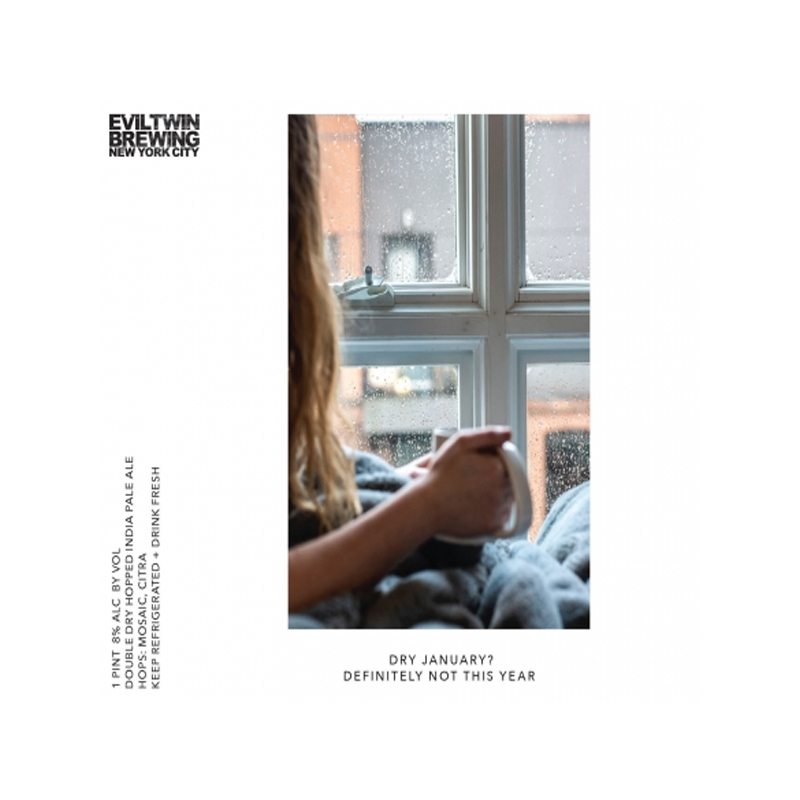 邪恶双子 今年一月不戒酒 双倍干投双倍IPA