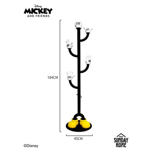 Sunday home 米奇百手衣帽架 迪士尼米奇百手衣帽架摆件客厅挂包架落地轻奢创意衣架 商品图4
