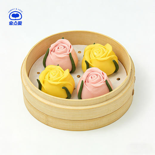 一朵玫瑰花馒头 商品图1