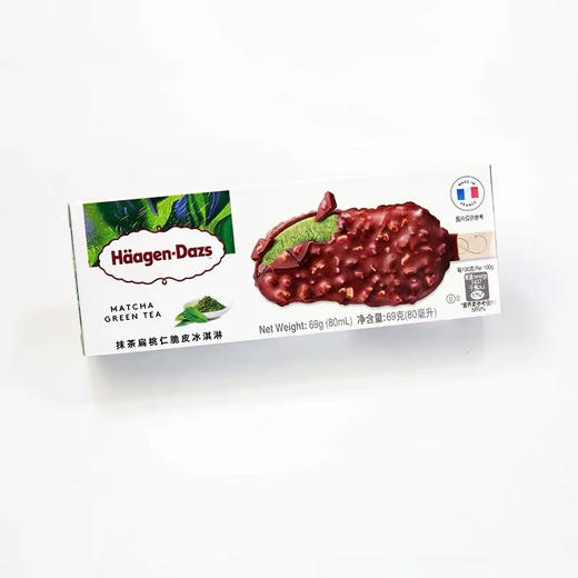 【福利价19.9元/条】哈根达斯香草焦糖味扁桃仁/巧克力扁桃仁/抹茶扁桃仁/草莓脆皮冰淇淋64G 商品图0