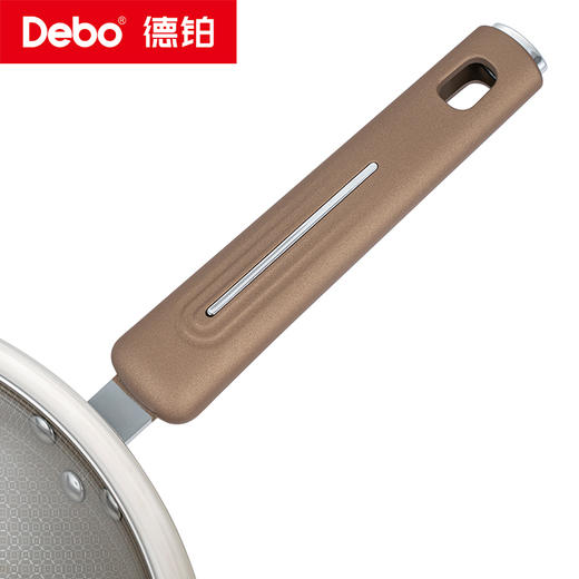 Debo德铂-德宁格拉齐奥乔治炒锅 健康有钛防粘耐磨（配玻璃锅盖） 商品图9