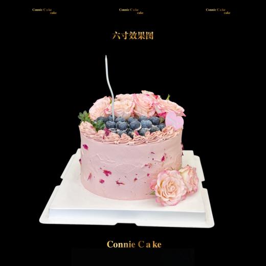折射泡泡 蓝莓 女士生日蛋糕 商品图3