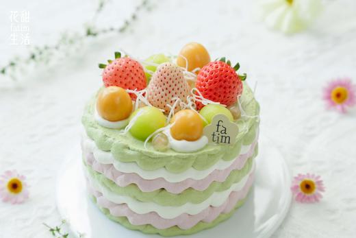 春日油画蛋糕（蜜瓜草莓口味） 商品图0