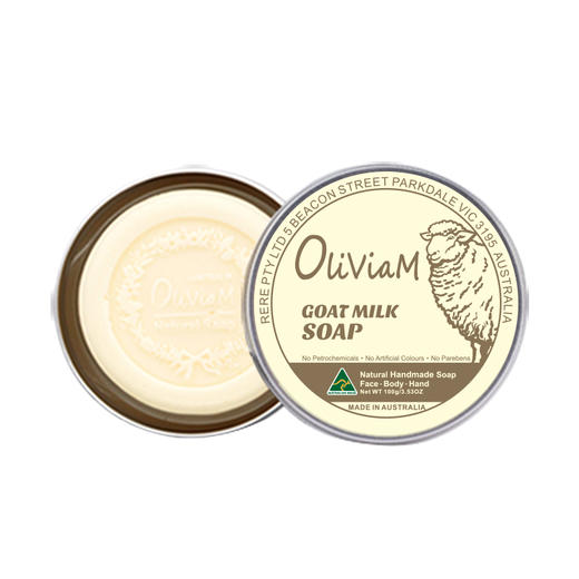 澳莉维亚蓝色风暴原味羊奶手工皂套盒（100g*3块） 商品图3