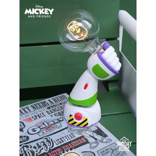 Sunday home 巴斯光年手台灯 手臂灯迪士尼玩具总动员创意台灯家居装饰摆件 商品图4