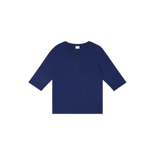 OneupV领竹节七分袖T恤 商品图7