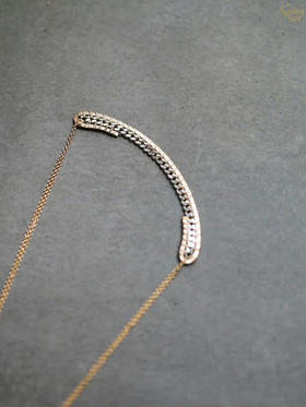 SpoiledBrat Jewelry金银微笑项链