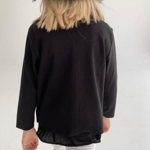 A basic brand 26ss新品 儿童罗纹卫衣长裤针织开衫 商品图2