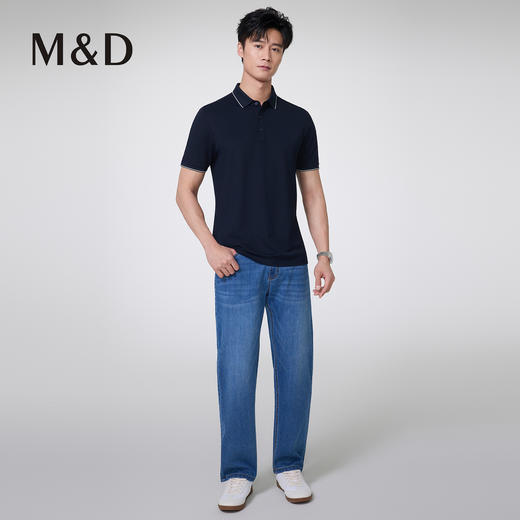 【名盾】翻领短袖POLO衫MZBL22819B 商品图4
